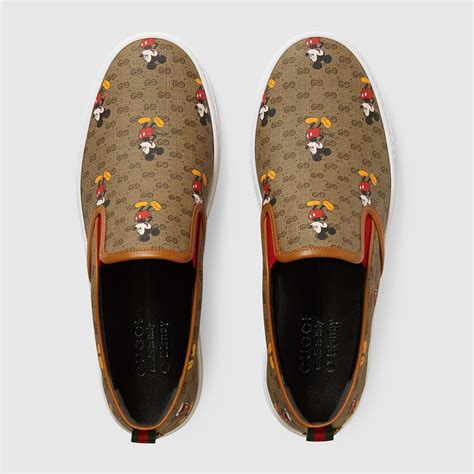 men's gg disney x gucci slip-on sneaker|goat Disney x Gucci.